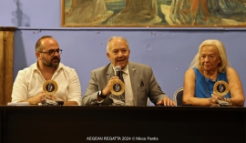 Η Τελετή Εναρξης της Αegean Regatta 2024 έγινε με κάθε επισημότητα το βράδυ της Κυριακής στην Κάλυμνο