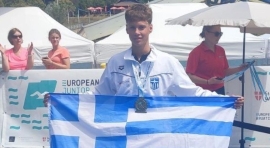 Ο Κωνσταντής Χουρδάκης Κατέκτησε το χρυσό μετάλλιο στα 7,5 χλμ των εφήβων