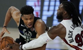 Μπακς-Χιτ 114-116: Σε δύσκολη θέση η ομάδα του Αντετοκούνμπο