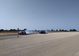 Σούπερ θέαμα στο Πανελλήνιο Drift στη Χίο (vid)