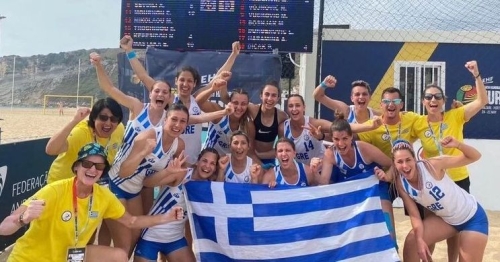 Η Eθνική Γυναικών beach handball προκρίθηκε στην 6αδα του ευρωπαϊκού πρωταθλήματος