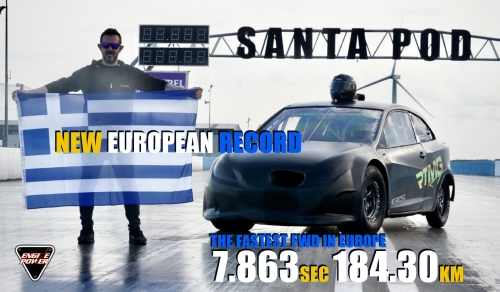Ο Πέτρος Ταξόπουλος έσπασε τα χρονόμετρα και έκανε ΝΕΟ Ευρωπαϊκό ρεκόρ FWD