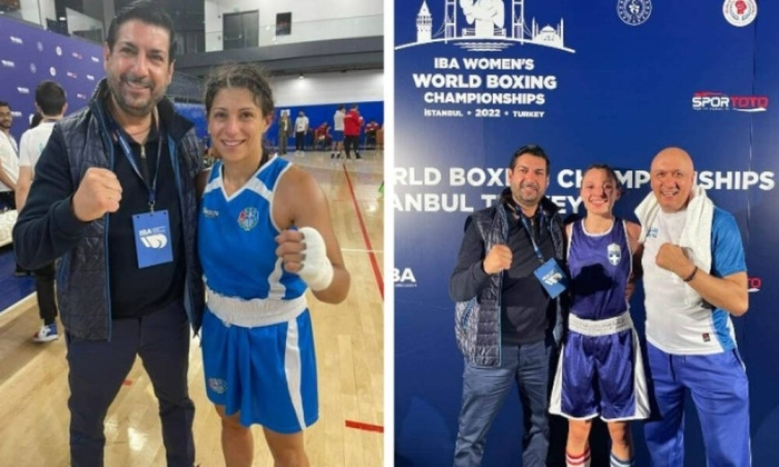 Όλγα Παπαδάτου και Μαρινέλλα Τσάνη στα προημιτελικά του Παγκοσμίου πρωταθλήματος Πυγμαχίας