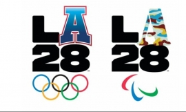 Αποκαλύφθηκαν τα λογότυπα για τους Ολυμπιακούς και Παραολυμπιακούς Αγώνες του Λος Αντζελες 2028