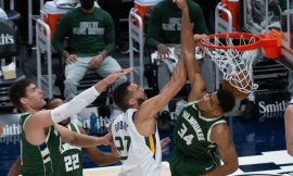 Τζαζ - Μπακς 129-115: Δεν έφτανε μόνο ο Αντετοκούνμπο (video)
