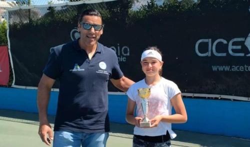 Ο Αμανάκης  και η  Βιανιτάκη κατέκτησαν την πρώτη θέση στο Παγκρήτιο Πρωτάθλημα Τένις
