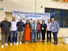 Τα φώτα έπεσαν στο  «Νίκος Σαμαράς», το 30 Βαλκανικό πρωτάθλημα επιτραπέζιας αντισφαίρισης
