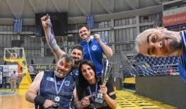 Την προπονήτρια της ομάδας Ειρήνη Κυριακούδη ευχαριστεί το ΑΣΚΑ Ηράκλειο