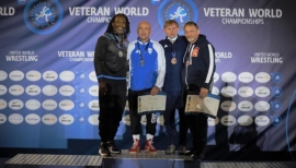 Παγκόσμιο πρωτάθλημα Πάλης Βετεράνων: Χρυσό μετάλλιο ο Μπεντινίδης