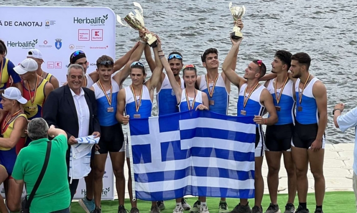Kωπηλασία-Η Eλληνική αποστολή με 16 μετάλλια κατέλαβε την πρώτη θέση στο βαλκανικό πρωτάθλημα