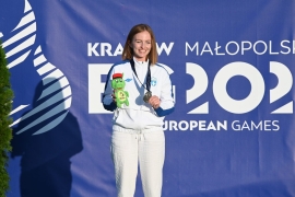Η Αννας Κορακάκη κατέκτησε το χρυσό μετάλλιο  στους Ευρωπαϊκούς Αγώνες της Κρακοβίας