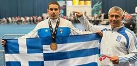 Το χάλκινο μετάλλιο κατέκτησε ο αθλητής του Αθλητικού Παλαιστικού Ομίλου Ρεθύμνου Στέφανος Βαβίλης