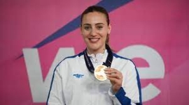 Για ακόμη μία φορά, η Αννα Κορακάκη κατέκτησε το χρυσό μετάλλιο στο αεροβόλο πιστόλι γυναικών