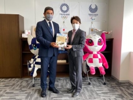 Επίσημες συναντήσεις του Υφυπουργού Αθλητισμού στο Τόκυο