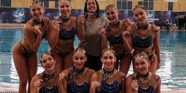 Μια ακόμη ιδιαίτερα επιτυχημένη αγωνιστική χρονιά έφτασε στο τέλος της για το τμήμα καλλιτεχνικής κολύμβησης