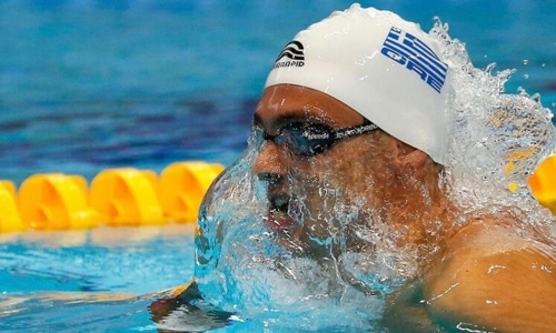 O Απόστολος Χρήστου και η Άννα Ντουντουνάκη στο Ευρωπαϊκό Πρωτάθλημα κολύμβησης