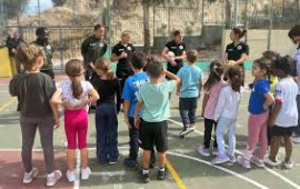 Δέκα παίκτριες της ΡΕΑ  επισκέφτηκαν το 14ο Δημοτικό σχολείο Ρεθύμνου