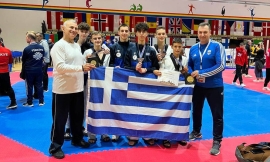 Σάρωσε  το ελληνικό Ολυμπιακό ταεκβοντό στο Ευρωπαϊκό πρωτάθλημα παίδων